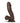 Au Naturel Troy 6in Dildo Chocolate