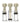 Temptasia Clit & Nipple Twist Suckers Set Of 3 Clear