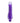 Glow Dicks Molly Glitter Vibrator Purple