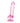 Naturally Yours 8in Rose Crystalline Dildo