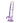 Naturally Yours 7in Amethyst Crystalline Dildo