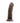 Au Naturel 8in Dildo W/ Suction Cup Chocolate