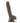 Au Naturel 9 Sensa Feel Dildo Chocolate "