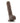 Au Naturel 9 Sensa Feel Dildo Chocolate "