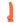Neo Elite 7.5in Silicone Dual Density Cock W/ Balls Neon Orange