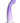 Simply Sweet Slim G-spot Silicone Dildo Purple/white