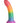 Simply Sweet 6.5in Phallic Rainbow Dildo