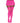 Sheer Thigh High W/ Back Seam Hot Pink Q/s