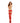 Sheer Thigh High Red O/s