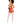 Chainette Fringe Bralette Set Ruby O/s
