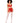 Chainette Fringe Bralette Set Ruby O/s