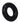 Rock Solid Ribbed Donut Black