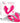Omg Vibra G Pulse Clitoral Suction Massager W/ G-spot Vibrator Pink