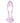 Glas 5 Rosebud Glass Butt Plug "
