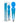 Nixie Wand Massager Blue Ombre Metallic
