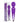 Nixie Wand Massager Purple Ombre Metallic