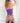 3pc Sheer Lace Garter Bustier W/ Thong Purple Luxe