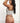1pc Sheer Teddy W/ Embroidery White Dove