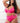 3pc Sultry Demi Bra Set Pink Ecstacy Q/s