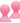 9's Silicone Nip Pulls Pink