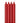 The 9's Make Me Melt Sensual Warm-drip Candles 4pk Red