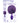 The 9's Cottontails Silicone Bunny Tail Butt Plug Purple