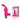 9's Flirt Bunny Finger Vibe Pink