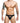 Male Basics Dngeon Peekaboo Jockstrap Black O/s
