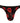 Kiss Me Micro Thong V Lips Print S/m