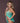 Caribbean Crush Baby Doll & Thong Aqua Glow L/xl