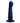 Marin 8 In Posable Silicone Dong Blue