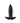 Sensuelle Mini Butt Plug Black