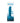 Colours Pleasures Vibrating 5 Dildo Blue "