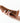 Colours Dual Density 7in Girth Dildo Brown