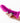 Colours Dual Density 7in Girth Dildo Purple