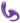 The Beat Dual Pleasure G-spot Purple