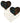 Black Shattered Disco Ball Heart W/ Gold Chains Pasties