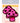Pastease Mushroom Glow In The Dark Neon Pink