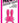 Neon Rabbit Ring Pink