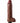 King Cock 10 In Cock W/balls Brown Vibrating