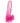 King Cock Clear 6in W/ Balls Pink