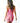 Strapless Fishnet Mini Dress Pink