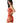 Allure Fishnet Bodystocking Red