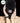 Velvet & Velcro Mask W/ Mouth Opening Black