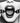 B&w Silicone Ring Gag W/ Adjustable Straps