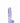 Realrock 6in Realistic Dildo W/ Balls Clear Purple