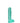 Realrock 6in Realistic Dildo W/ Balls Turquoise