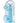 Realrock 8in Realistic Dildo W/ Balls Blue