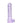 Realrock 8in Realistic Dildo W/ Balls Clear Purple