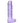 Realrock 9in Realistic Dildo W/ Balls Clear Purple